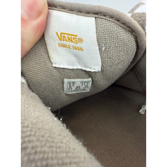 Vans Knu Skool Shoes Gray Marshmallow Utility Men 9.5 W11 main image 4